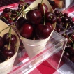 Super sweet cherries at Salamanca Markets